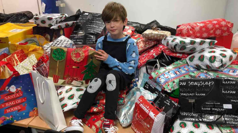 10-Year-old Donating Hundreds of Pajamas and Books for Children In Shelters